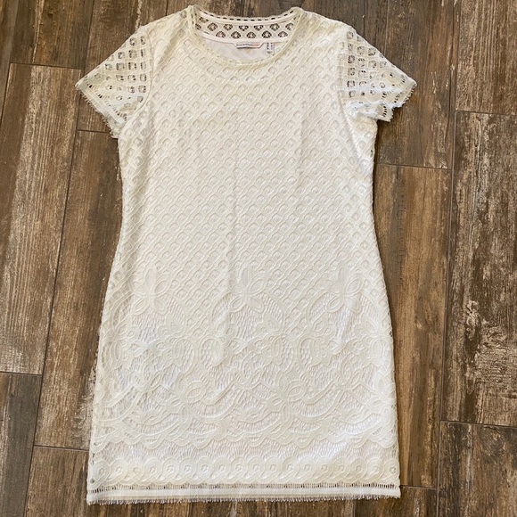 Isaac Mizrahi Live Lace Overlay Dress - NWOT - Picture 2 of 10